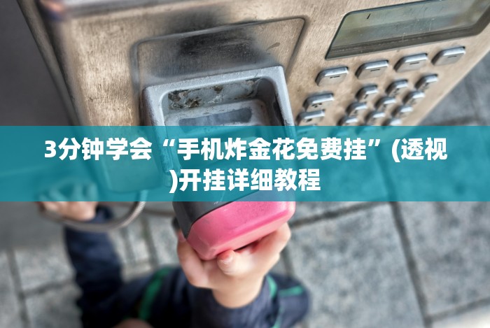 3分钟教程“十三水摆法技巧”有挂详细开挂教程
