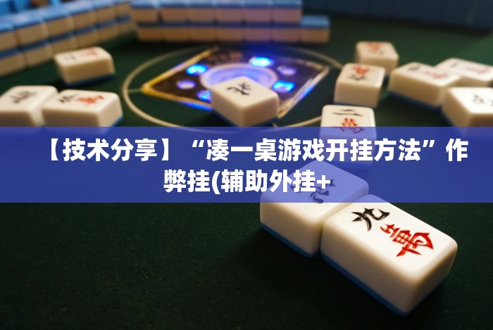 【知道】“麻将挂花的最佳方法”(原来确实是有挂)