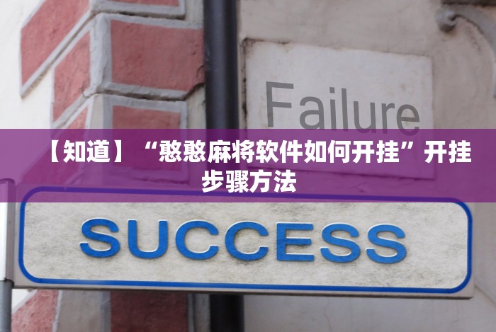 玩家实测“微乐万能开挂器通用版”(详细辅助脚本)