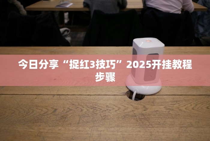 今日分享“捉红3技巧”2025开挂教程步骤