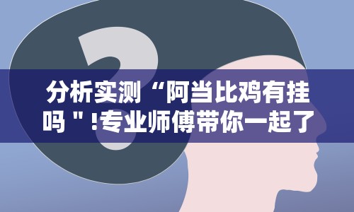 分析实测“阿当比鸡有挂吗＂!专业师傅带你一起了解