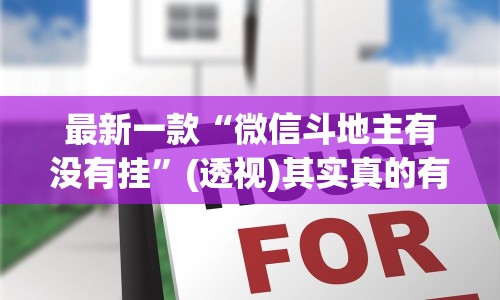 最新一款“微信斗地主有没有挂”(透视)其实真的有挂