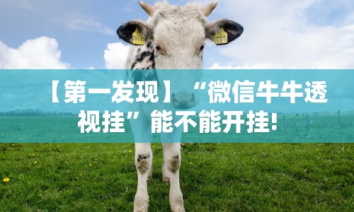 【第一发现】“微信牛牛透视挂”能不能开挂!