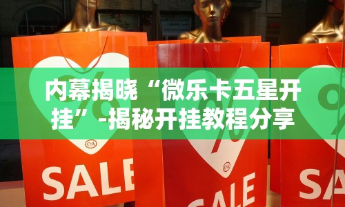 内幕揭晓“微乐卡五星开挂”-揭秘开挂教程分享