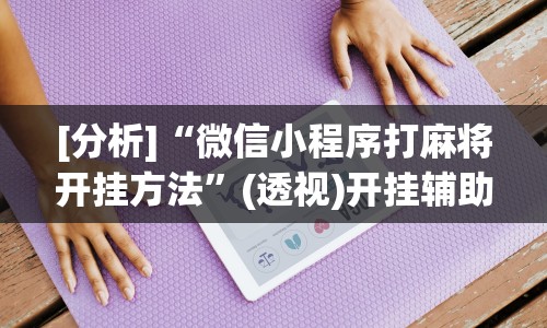 [分析]“微信小程序打麻将开挂方法”(透视)开挂辅助脚本+详细开挂安装教程
