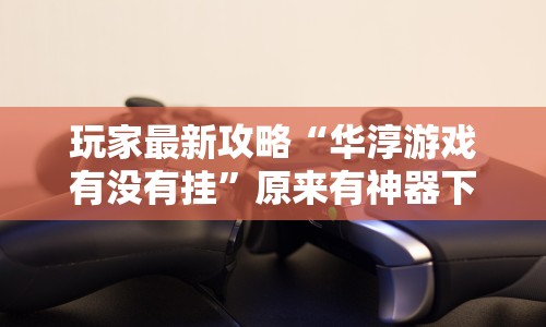 玩家最新攻略“华淳游戏有没有挂”原来有神器下载!