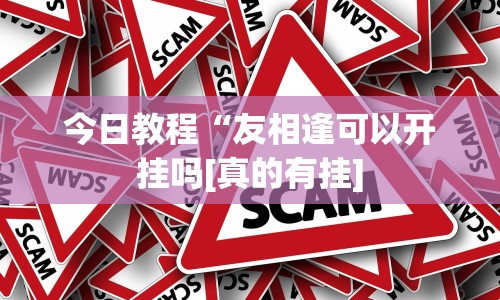 今日教程“友相逢可以开挂吗[真的有挂]